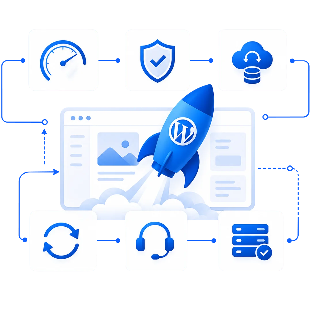 WordPress instalado y optimizado en hosting TURBOHOST