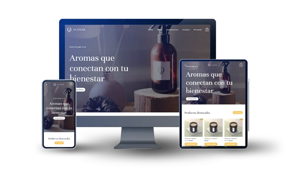 OZ Atelier - vista del sitio