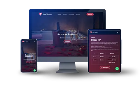 Saint Valentine - vista del sitio